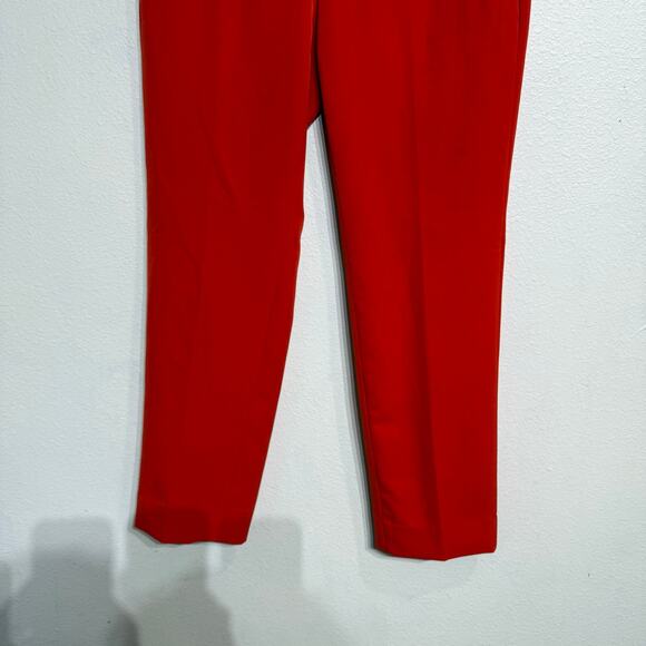 Banana Republic Red Reegan Pants Sz 6P - Picture 4 of 11